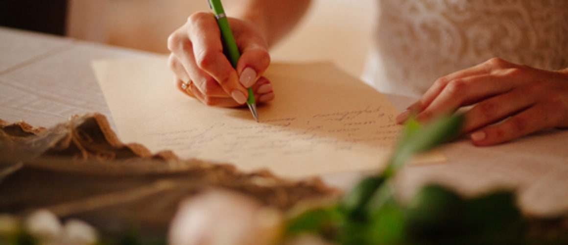 How to write your own wedding vows
